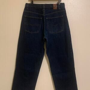 Y2K Anchor Blue Beyond Baggy Denim Jeans